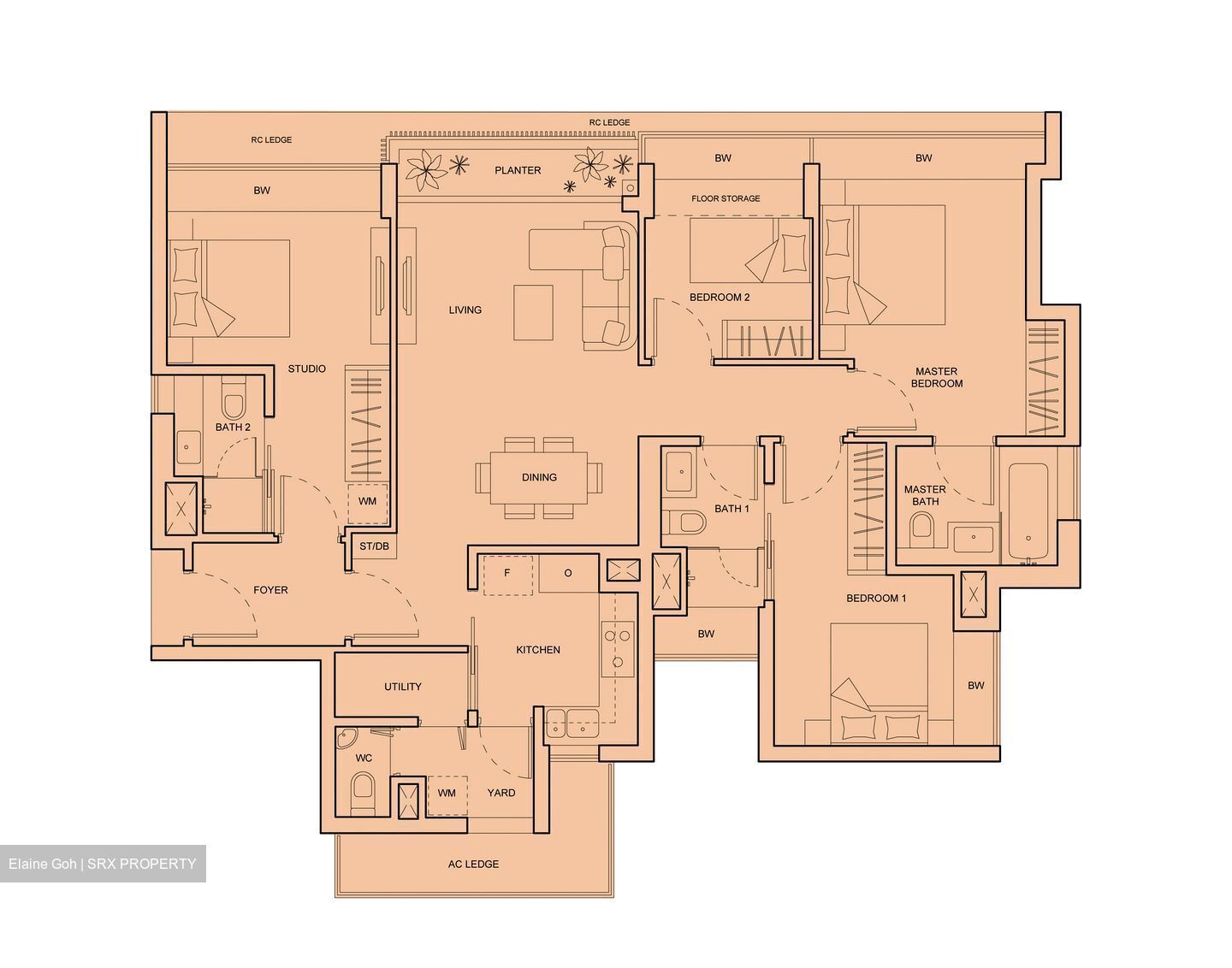 The Palette (D18), Condominium #604960051
